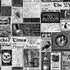 Mad Scientist - Wicked Time Newspaper Yardage