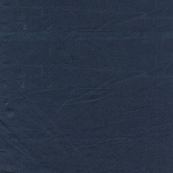 deep ink blue aged muslin textured cotton quilting fabric by Marcus Fabrics