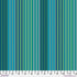 Kaffe Fassett Woven Stripes - Caterpillar Stripe - Aqua Yardage