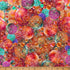 Bubblelicious Pink digital print fabric by Marlies Janssen of Candy Quilt Designs for Hoffman Fabrics featuring vibrant watercolor bubbles in shades of pink, coral, peach, turquoise, teal, purple, amber, and gold on premium quilting cotton.