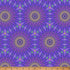 Radiant Kaleido Star Purple digital print fabric by Marlies Janssen of Candy Quilt Designs for Hoffman Fabrics featuring vibrant kaleidoscope starbursts in shades of purple, violet, lavender, lime green, teal, and blue on premium quilting cotton.