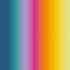 Bubblelicious Daybreak digital print fabric by Marlies Janssen for Hoffman Fabrics featuring smooth vertical ombré stripes blending navy blue, teal, lavender, magenta, coral, golden yellow, and buttery yellow on premium quilting cotton.