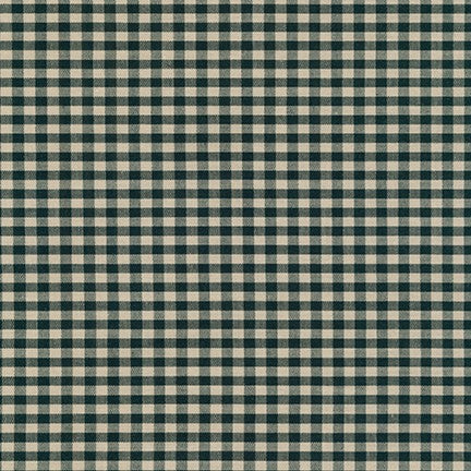 Crawford Gingham - Yarn Dyed 1/8 Inch Gingham Forest Yardage