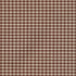 Crawford Gingham - Yarn Dyed 1/8 Inch Gingham Brown - Remnant