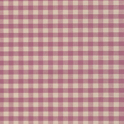 Crawford Gingham - Yarn Dyed 1/4 Inch Gingham Violet - Remnant