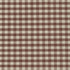 Crawford Gingham - Yarn Dyed 1/4 Inch Gingham Brown - Remnant