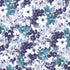Crystal Lawn Watercolor Flowers Navy Japanese cotton lawn fabric by Sevenberry for Robert Kaufman featuring soft watercolor florals in navy, teal, gray, and white.