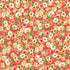 Decadent Garden - Small Florals Coral Metallic Yardage