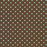 Sevenberry Dots-A-Lot - Mint Dots on Brown Yardage