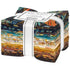 Golden Feathers Complete Collection Fat Quarter Bundle by Studio RK for Robert Kaufman featuring 22 metallic quilting cotton fat quarters with coordinating bird, feather, foliage, and paisley prints in navy, teal, parchment, saffron, cayenne, and peacock colorways.