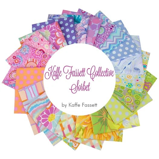 Kaffe Fassett Collective Classics Plus Sorbet 5" Squares