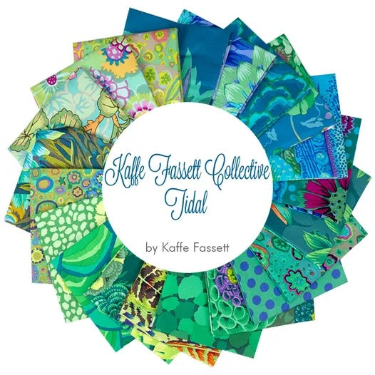 Kaffe Fassett Collective Classics Plus Tidal 5" Squares
