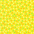 Gelato Polka Dots Lemon Japanese quilting cotton fabric by Sevenberry for Robert Kaufman featuring white, orange, and mint green polka dots on a bright lemon yellow background.