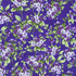 Georgina – Flowers Amethyst Fabric by Debbie Beaves for Robert Kaufman – purple floral print cotton from the Flowerhouse Collection.