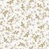 Flowerhouse - Georgina - Leaves Vintage White Yardage