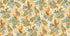 Golden Feathers Birds Parchment Metallic cotton fabric by Studio RK for Robert Kaufman featuring elegant birds, paisley feathers and floral motifs with metallic gold accents on a parchment background, ideal for quilting, bags and home décor.