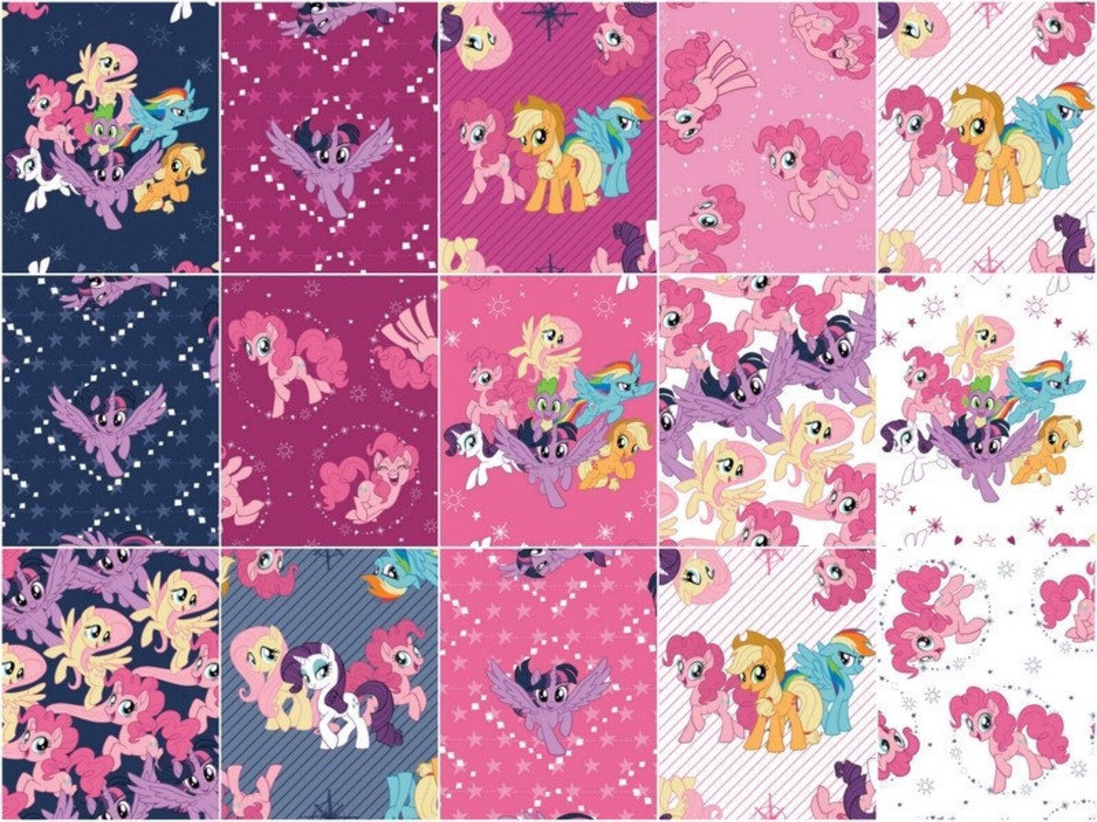 My Little Pony 10" Squares/Layer Cake