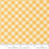 Pastel Prairie Gingham Sunshine premium quilting cotton featuring a classic sunshine yellow and white gingham check by My Sew Quilty Life for Moda Fabrics.