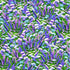 Lavender and blue floral cotton fabric by Timeless Treasures