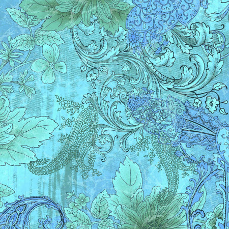 Maison - Tableau Light Blue Yardage