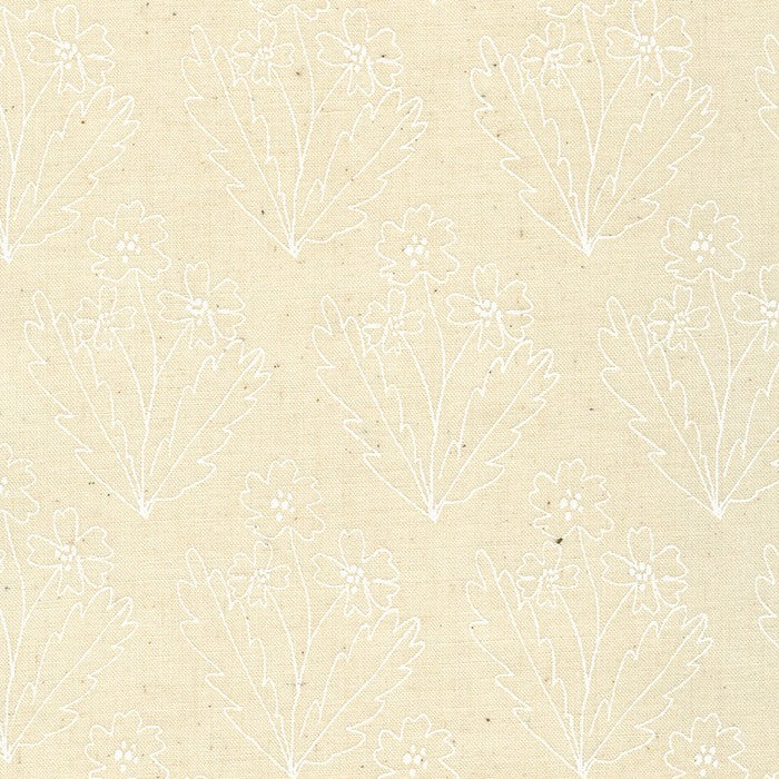 Sevenberry Ki-Mama - Natural White Lacquer Yardage