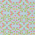 London Calling 11 Lawn - Florals Hearts Pastel Blue Yardage