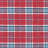 Mammoth Organic Flannel - Plaid Crimson by Kaufman