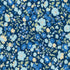Sevenberry Petite Garden Blues - Florals Blue Yardage