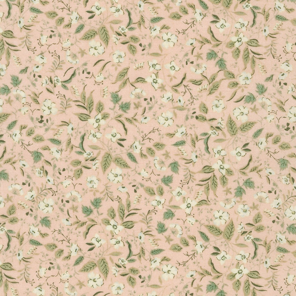 Sevenberry Petite Nostalgia Lawn - Pink Yardage