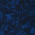 Plisse Collection - Tropical Leaves Navy Yardage