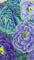 Kaffe Fassett Collective Tibetan Peony Blue Fabric by Philip Jacobs