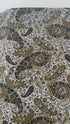 Vintage Petals and Paisleys - Paisley Gray Fabric by Sevenberry for Robert Kaufman

