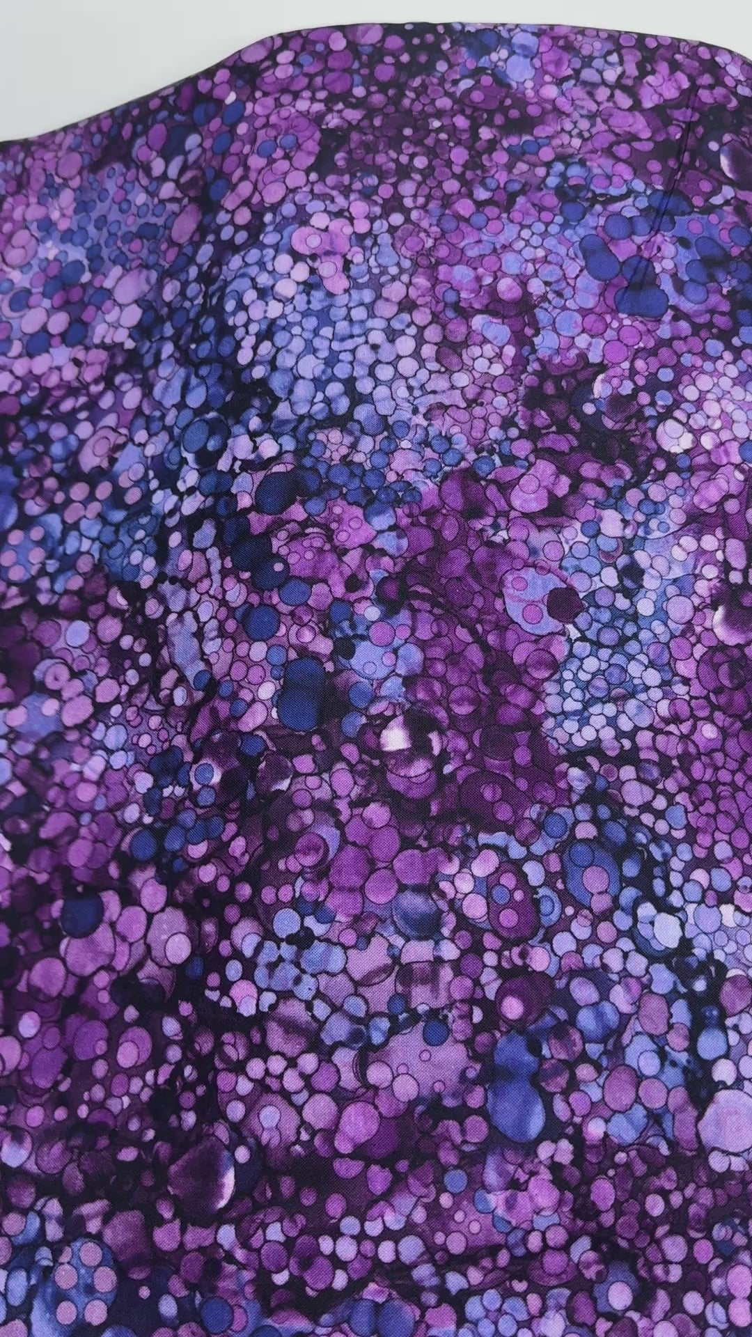 Bliss Wide Backing Amethyst 108" Fabric by Northcott – Purple marbled print