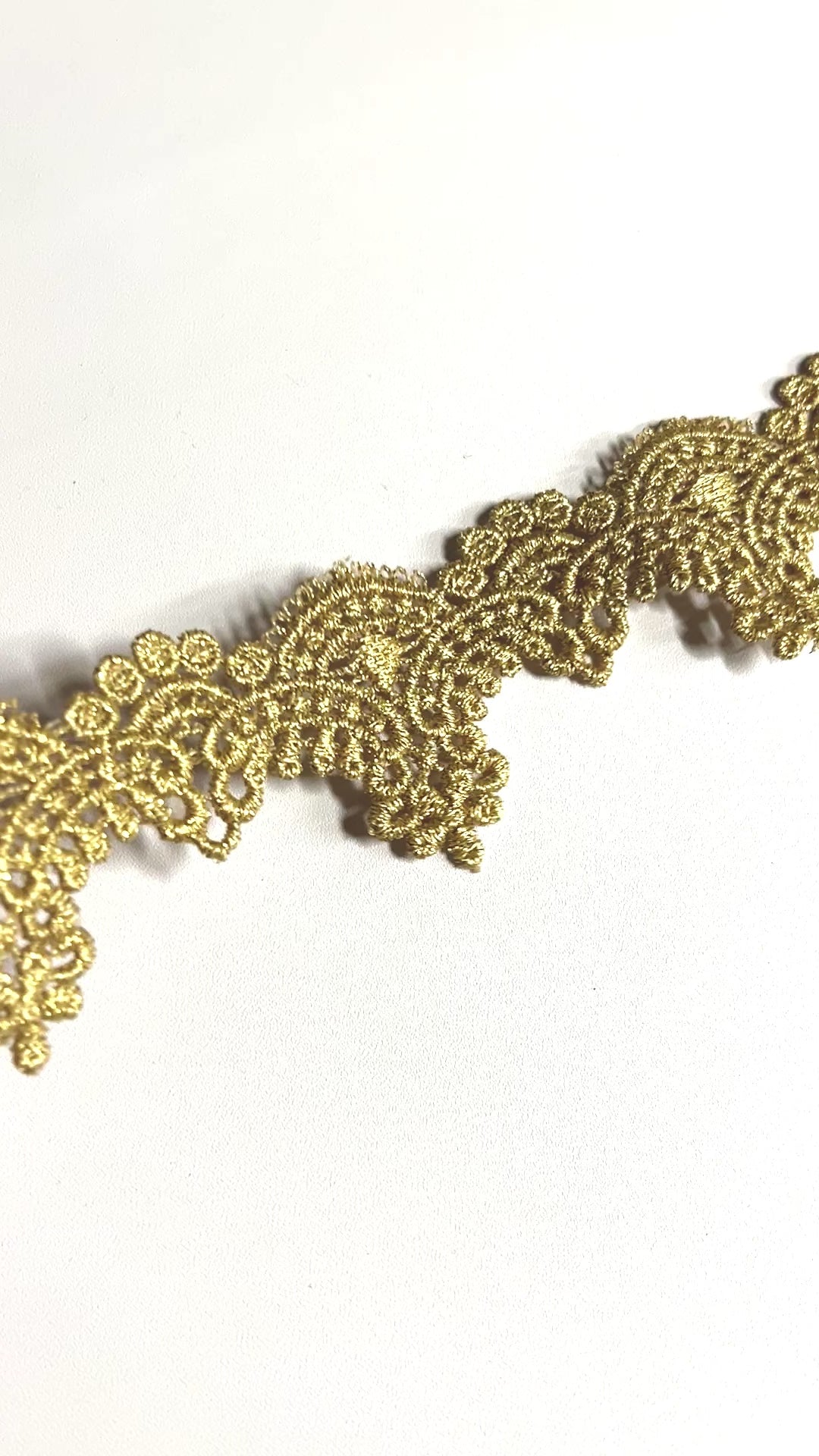 Gold Wedding Lace Trims Bridal Laces and Trims