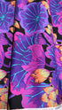 Lake Blossoms Black fabric by Philip Jacobs – Kaffe Fassett Collective for Free Spirit Fabrics – bold floral print on black cotton background
