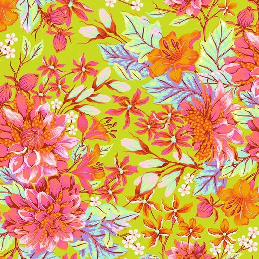 Untamed - Hello Dahlia Wide - Lunar Wide Sateen 108" Wide Yardage