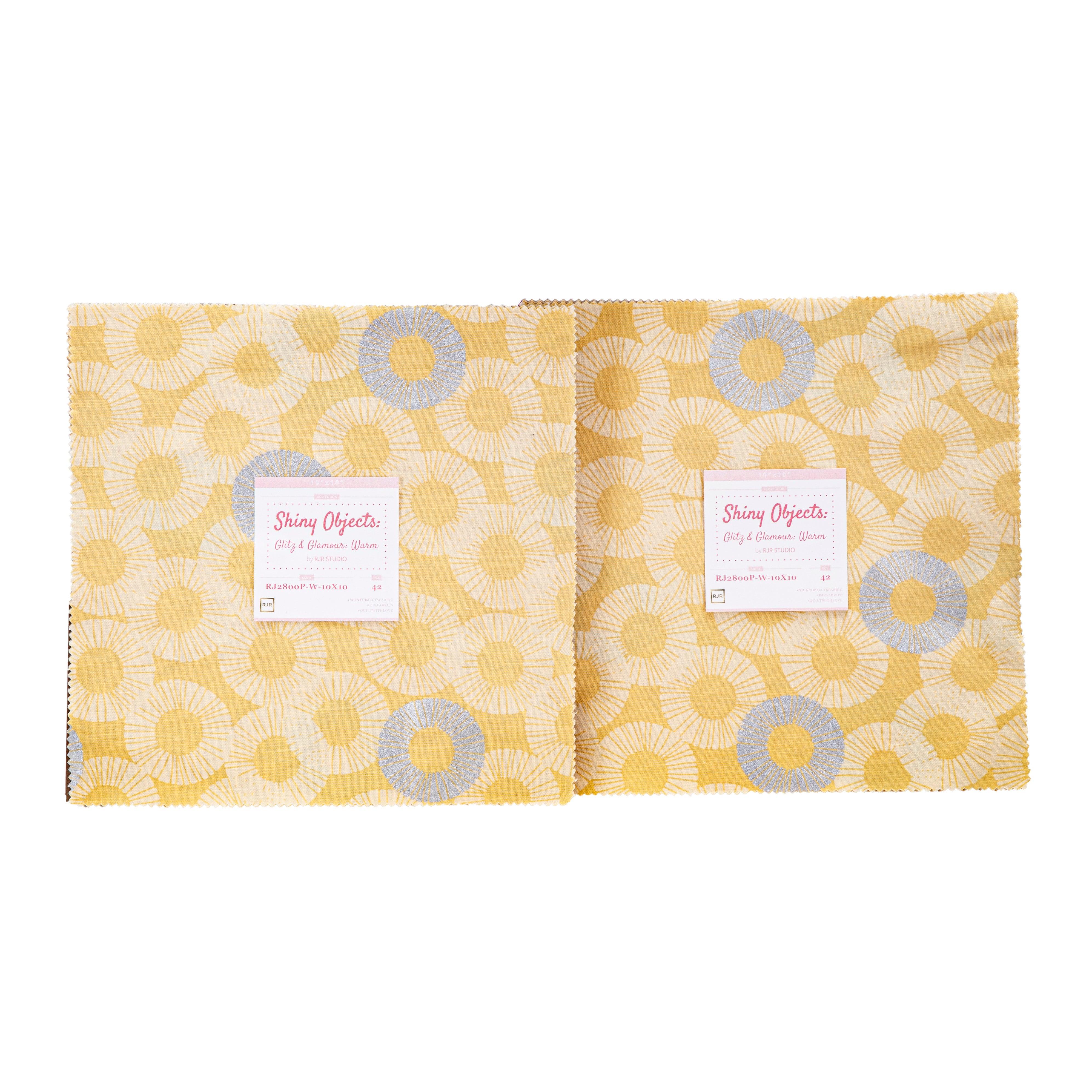Shiny Objects - Glitz and Glamour - Warm Metallic 10x10 Pack/Layer Cake
