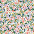 Wildwood Petite Garden Party Ivory Rayon Fabric by Rifle Paper Co. for Cotton + Steel – ivory rayon with small floral pattern.
