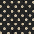Sevenberry Canvas Natural Dots - Medium Dots Black Yardage