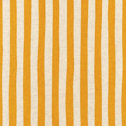 Sevenberry Canvas Natural Stripes Gold - Remnant
