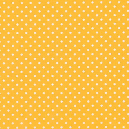 Sevenberry Petite Basics - Dots Yellow Yardage