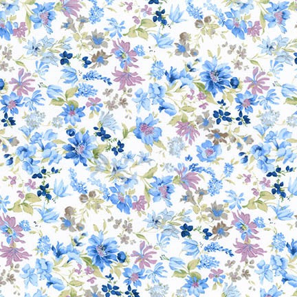 Sevenberry Petite Garden Lawn Floral Blue