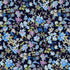 Sevenberry Petite Garden Lawn - Navy Yardage