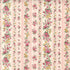 Fat Quarter - Sevenberry Petite Victoriana - Floral Stripes Pink