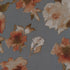 Rayon Crinkle - Florals Grey - Robert Kaufman