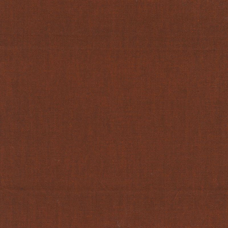 Artisan Cotton Bark/Vermillion fabric by Windham Fabrics featuring a deep brown and warm reddish vermillion yarn-dyed woven texture.