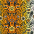 Wishwell Boodacious - Owl Damask Ember Yardage