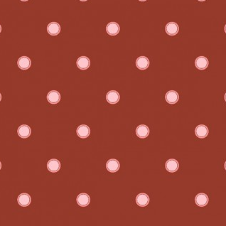 Around The Roses Dots Red by Marsha McCloskey for Clothworks