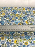 Bloom - Spring Chintz Blue - 1/2 Yard Remnant