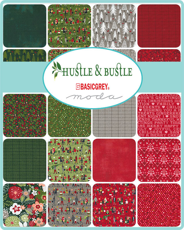 Moda Hustle and Bustle Jelly Roll - BasicGrey